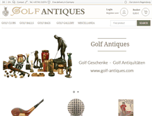 Tablet Screenshot of golf-antiques.com